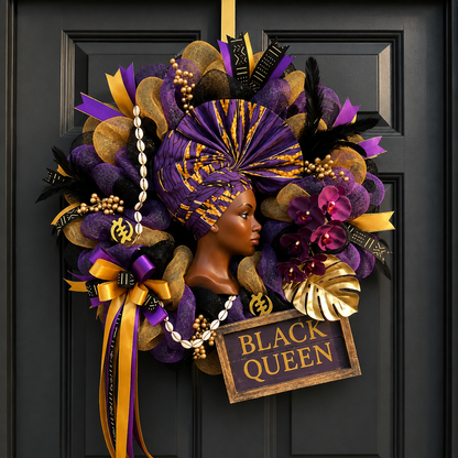 Handmade Black Culture Wreaths