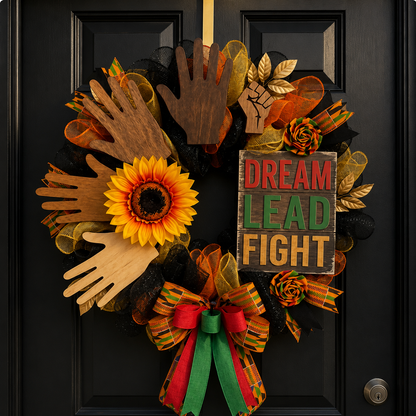 Handmade Black Culture Wreaths