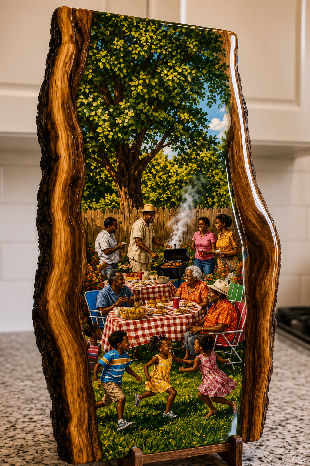 Black Culture Cutting Board