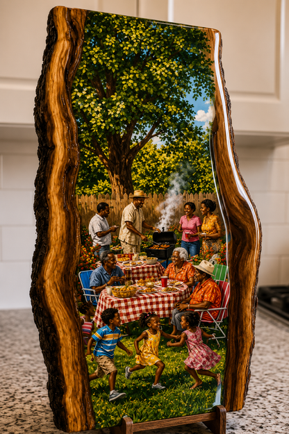 Black Culture Cutting Board